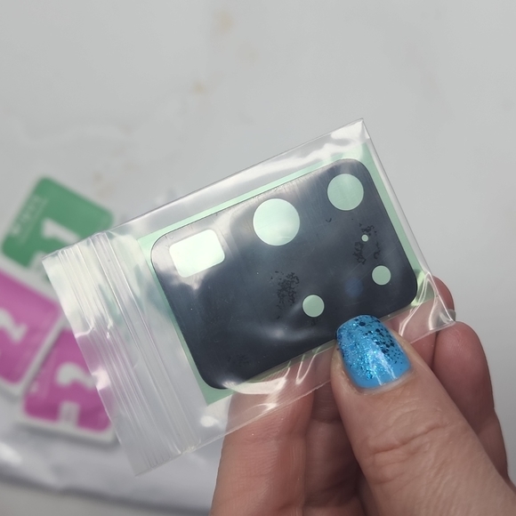 Rear Camera Glass Lens Replacement for Samsung Galaxy S20 Ultra - Picture 3 of 9